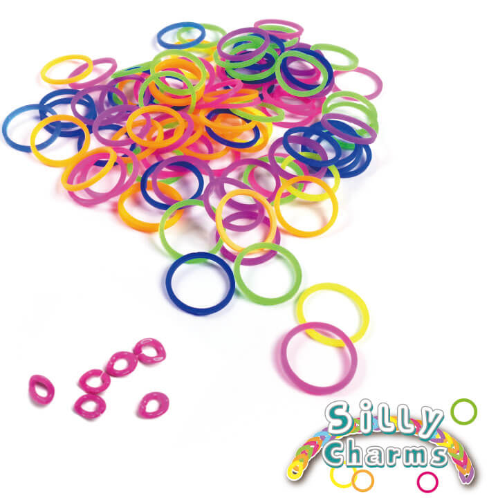 Silly Charms DIY Rainbow Loom Bands Y5-F418 - FOLUCK-Novelty toys